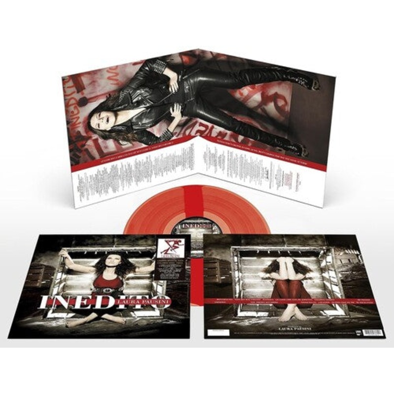 Laura Pausini - Inedito - Ltd Numbered 180gm Transparent Red Vinyl