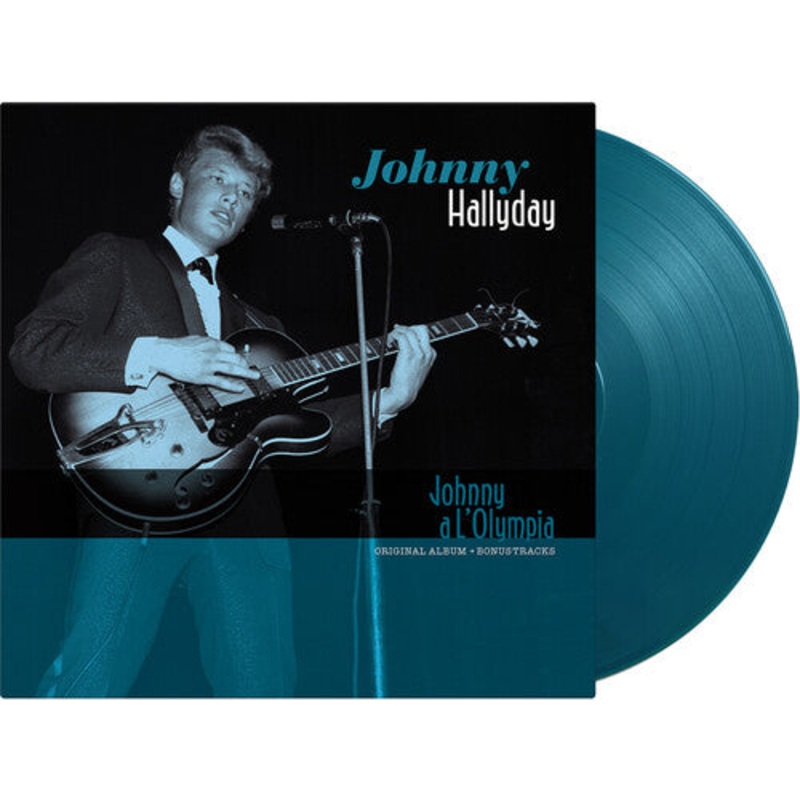 Johnny Hallyday - Johnny A L'Olympia - Ltd 180gm Aquamarine Vinyl