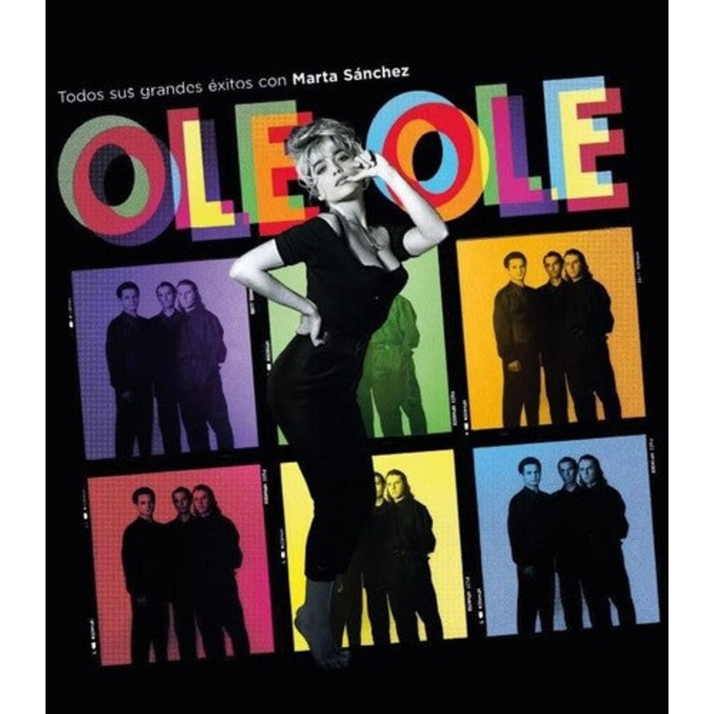 Ole Ole - Todos Sus Grandes Exitos Con Marta Sanchez - Transparent Pink Vinyl