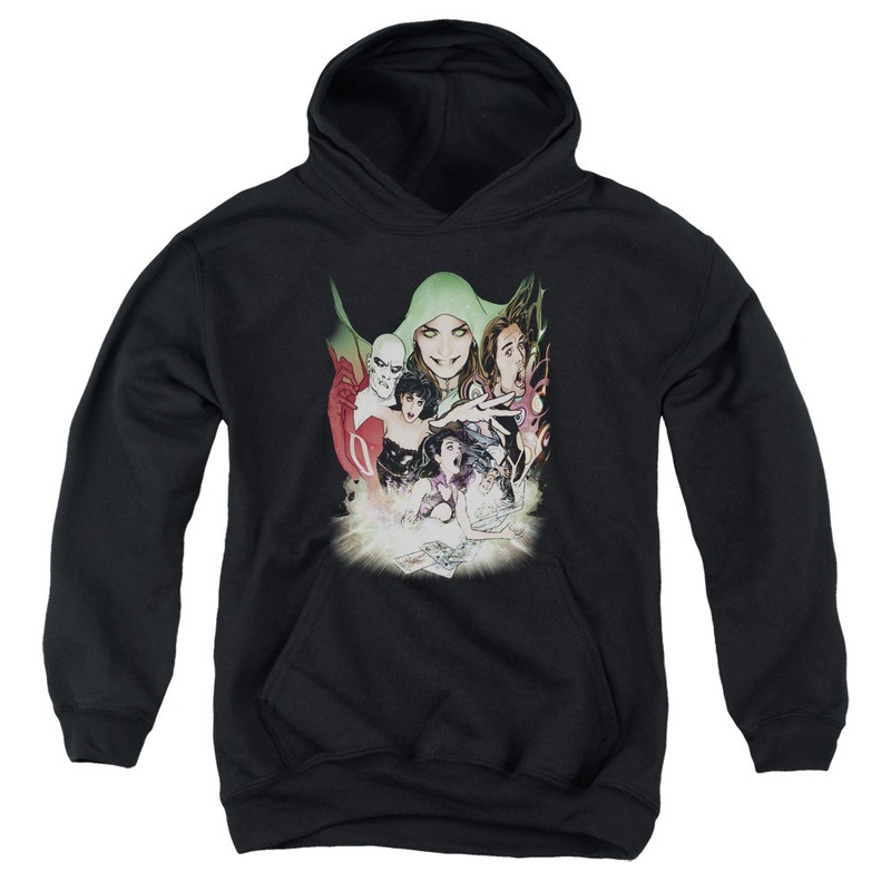 Dcr - Justice League Dark - Youth Pull-over Hoodie - Black
