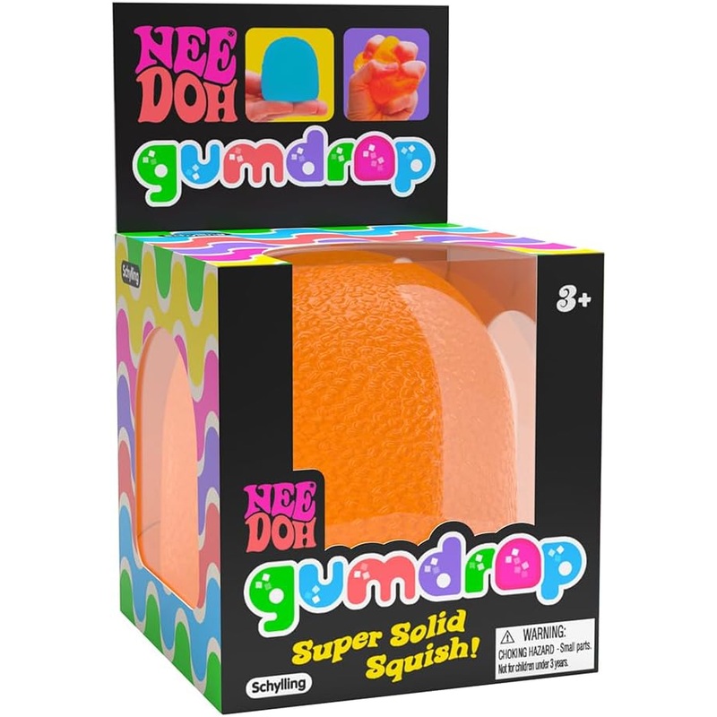 Gumdrop NeeDoh Super Solid Squish (random color)