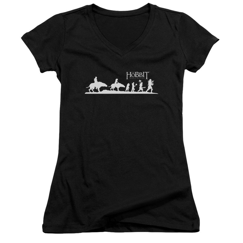 Hobbit - Orc Company-junior V-neck - Black