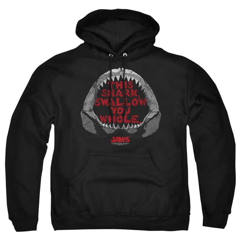 Jaws - This Shark - Adult Pull-over Hoodie - Black
