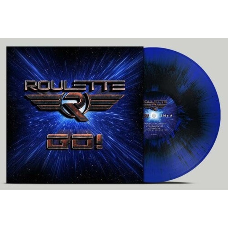 Roulette - Go! - Blue/Black Splatter