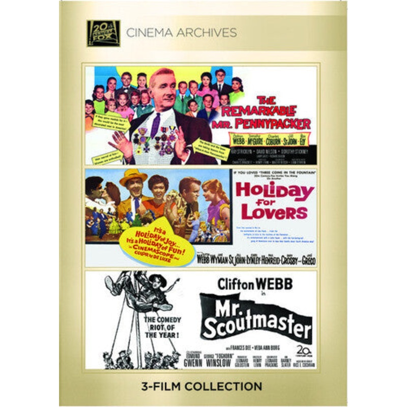 The Remarkable Mr. Pennypacker / Holiday for Lovers / Mister Scoutmaster