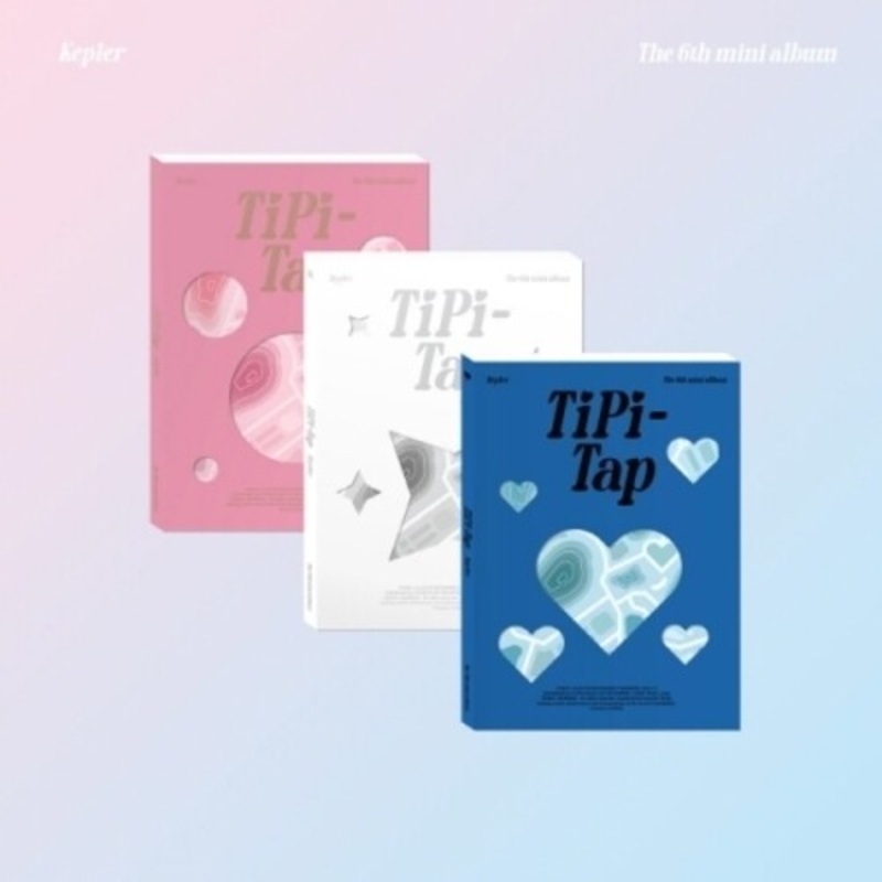 Kep1er - Tipi-Tap - Random Cover - incl. 80pg Photobook, Folded Solo Poster, Lyric Sticker, Photocard + Folded Poster