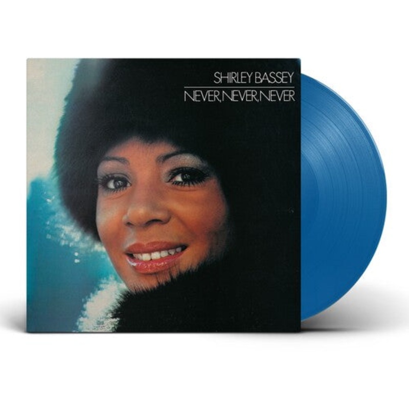 Shirley Bassey - Never, Never, Never - Blue Vinyl