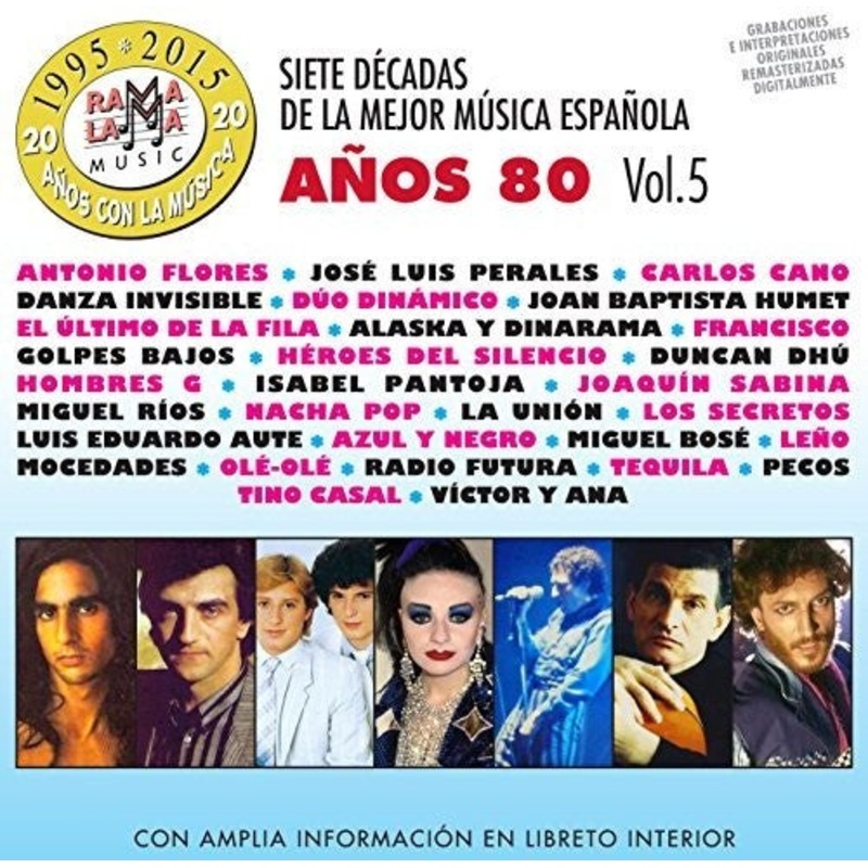 7 Decadas De La Mejor Musica Espanola Anos 80 V5 - 7 Decadas De La Mejor Musica Espanola Anos 80 Vol 5 / Various