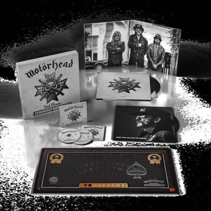 Motorhead - Bad Magic: Seriously Bad Magic - Boxset contains 2 LP's, 2 CD's & Bonus Interview 12-inch plus an Exclusive Motorhead Ouija Board