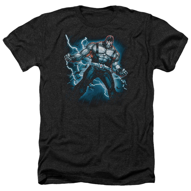 Batman - Stormy Bane - Adult Heather-black