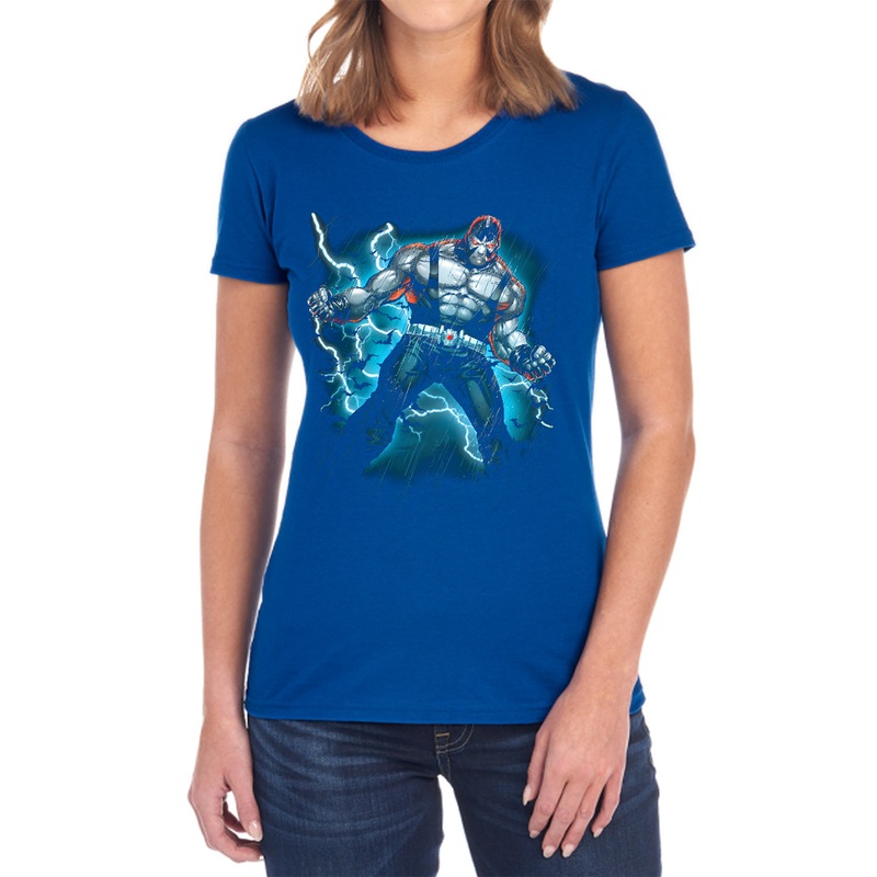 Batman - Stormy Bane - Short Sleeve Womens Tee - Black T-shirt