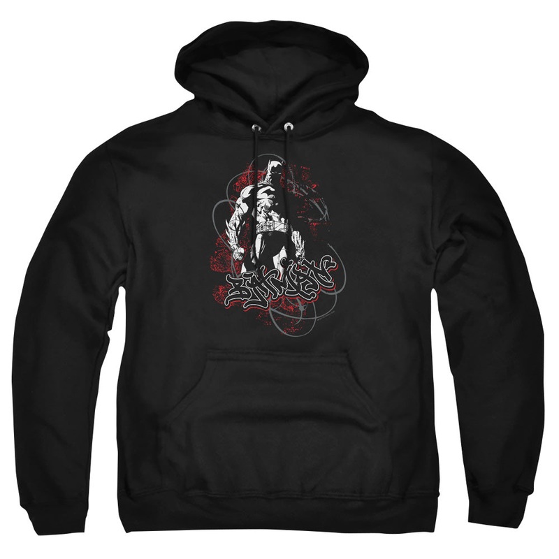 Batman - Urban Gotham - Adult Pull-over Hoodie - Black