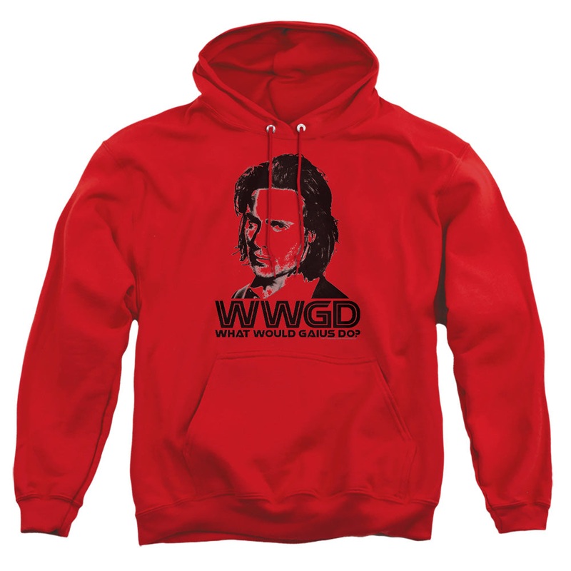 Bsg - Wwgd - Adult Pull-over Hoodie - Red