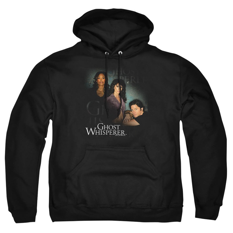 Ghost Whisperer - Diagonal Cast - Adult Pull-over Hoodie - Black