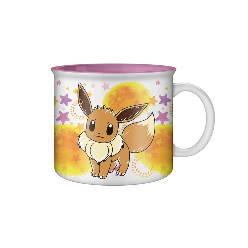 Pokemon Eevee Star Splatter 20oz Camper Mug