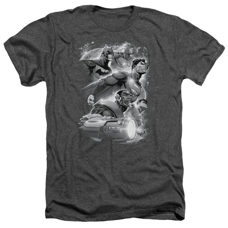 Jla - Atmospheric - Adult Heather - Charcoal