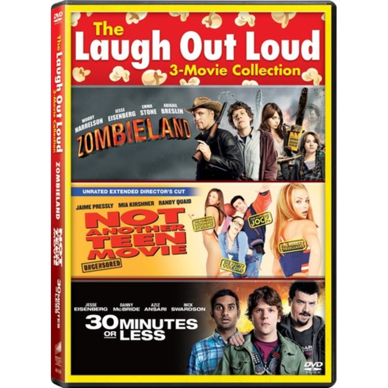 The Laugh Out Loud 3-Movie Collection: Zombieland / Not Another Teen Movie / 30 Minutes or Less