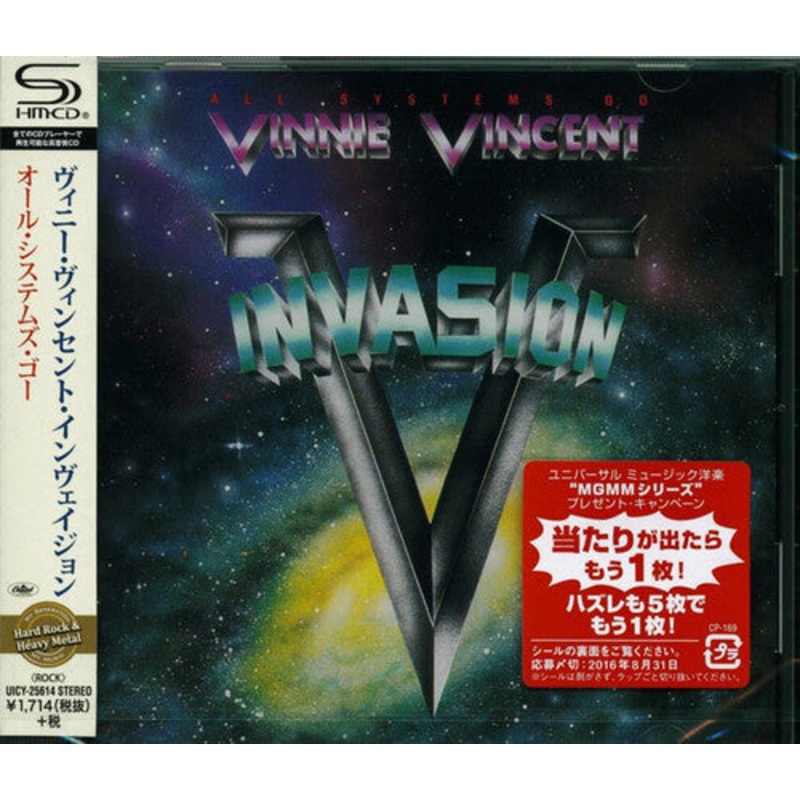 Vinnie Vincent - All Systems Go (SHM-CD)