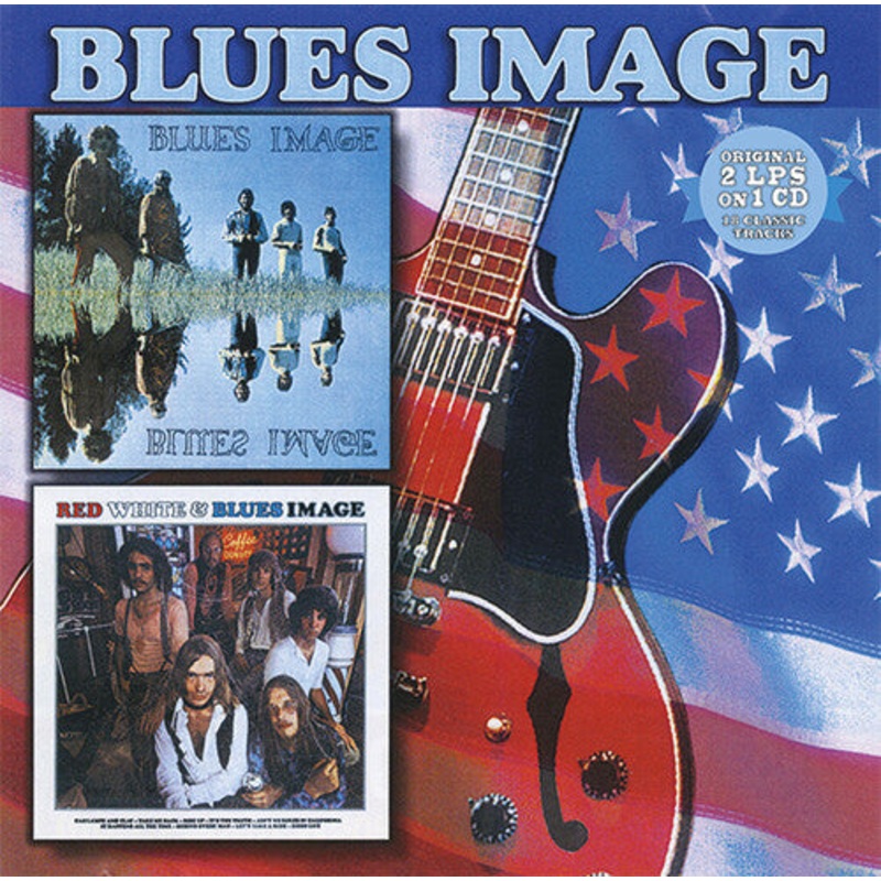 Blues Image - Blues Image / Red White & Blues Image - 2 LPs on 1 CD