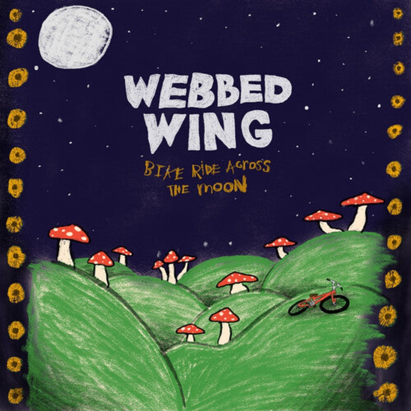 Webbed Wing - Bike Ride Across The Moon - Green