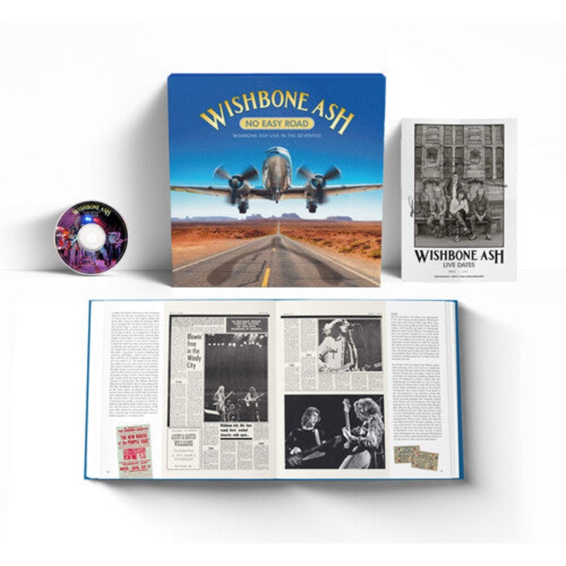 Wishbone Ash - No Easy Road - incl. 216pg Coffee Table Style Book