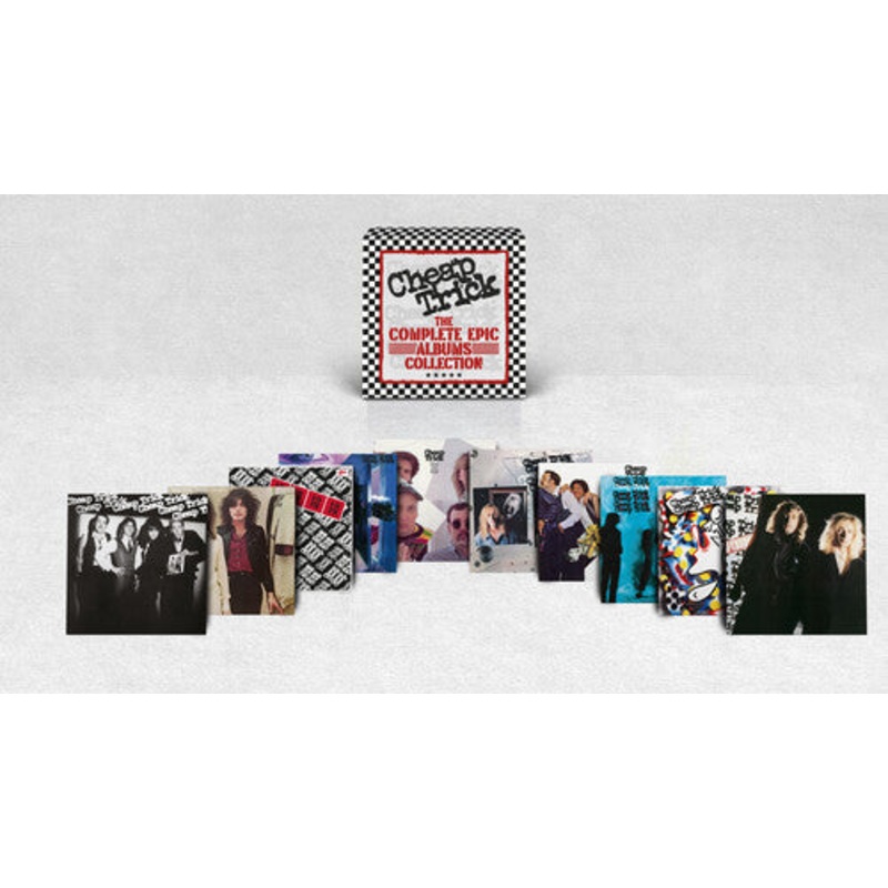Cheap Trick - Complete Epic Albums Collection - Limited 14LP Boxset on 180-Gram Crystal Clear Vinyl