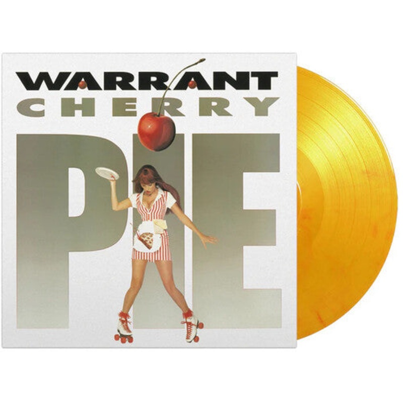 Warrant - Cherry Pie - Limited 180-Gram Yellow Marble Colored Vinyl