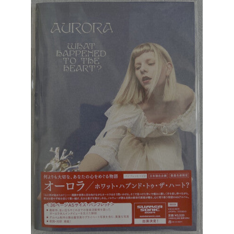 Aurora - What Happened To The Heart? - Japan Original