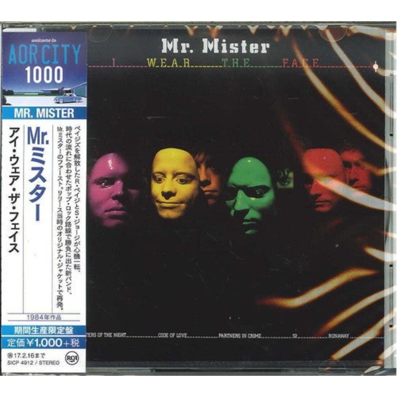 Mr Mister - I Wear The Face