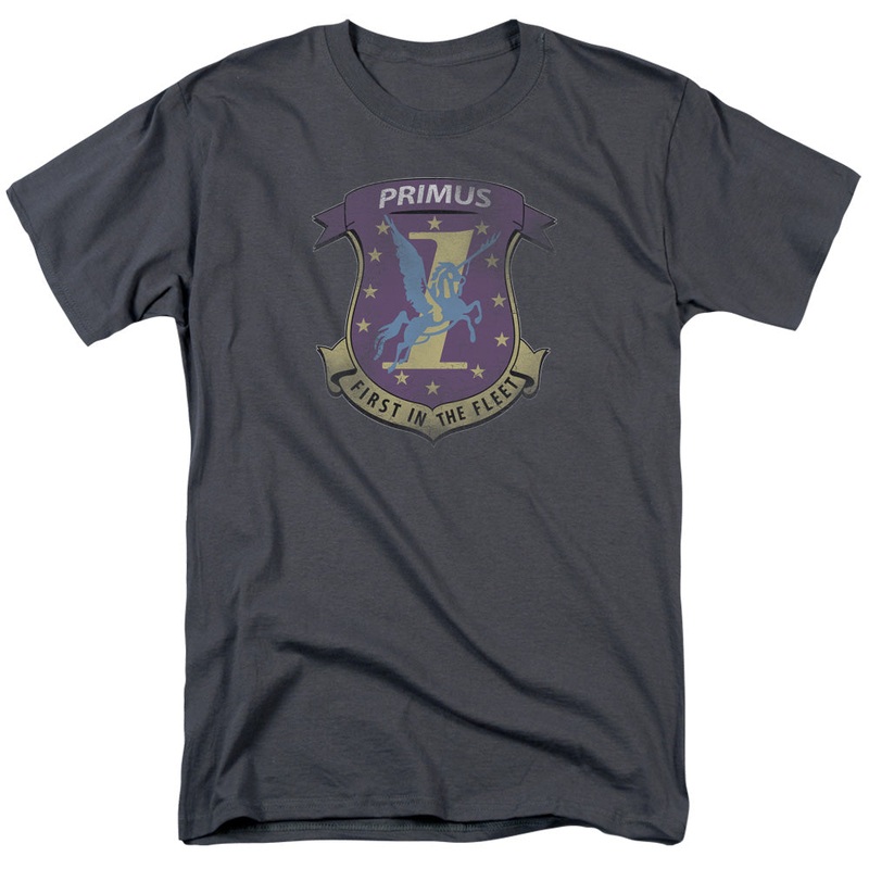 Bsg - Primas Badge - Short Sleeve Adult 18/1 - Charcoal T-shirt
