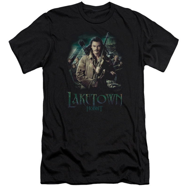 Hobbit - Protector-premuim Canvas Adult Slim Fit 30/1 - Black