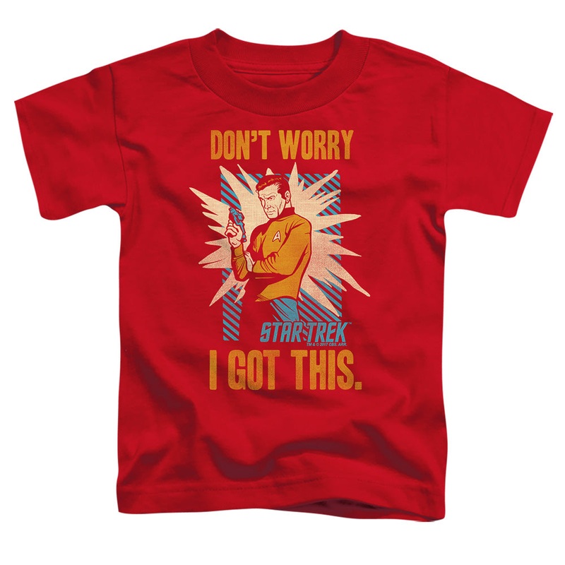 Star Trek - Got This - Short Sleeve Toddler Tee - Red T-shirt