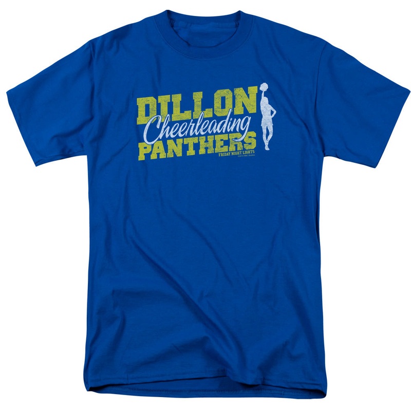 Friday Night Lights - Cheer Squad - Short Sleeve Adult 18/1 - Royal Blue - Sm - Royal Blue T-shirt