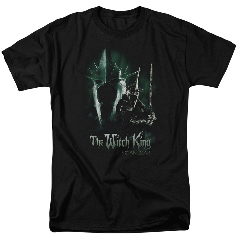 Lor - Witch King - Short Sleeve Adult 18/1 - Black T-shirt