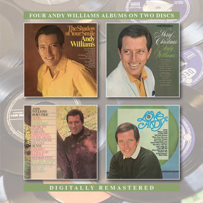 Andy Williams - Shadow Of Your Smile / Merry Christmas / Born Free / Love Andy
