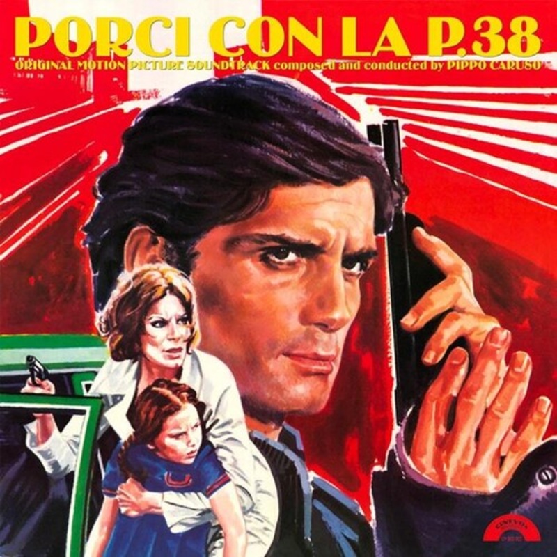 Pippo Caruso - Porci Con La P.38 (Original Soundtrack) - Limited Red Colored Vinyl
