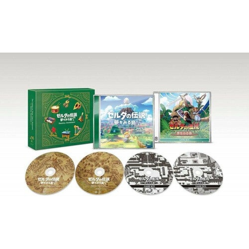 Legend of Zelda: Link's Awakening/ O.S.T. - Legend of Zelda: Link's Awakening Soundtrack (4 CD Set)