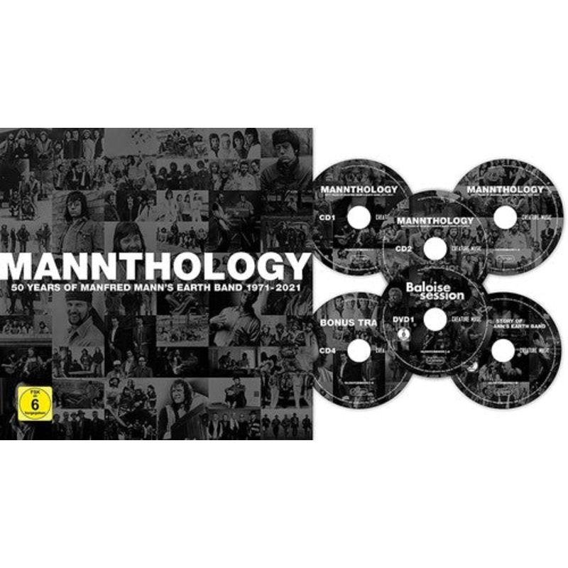 Manfred Mann's Earth Band - Mannthology (Deluxe Hard Back Book +DVD)