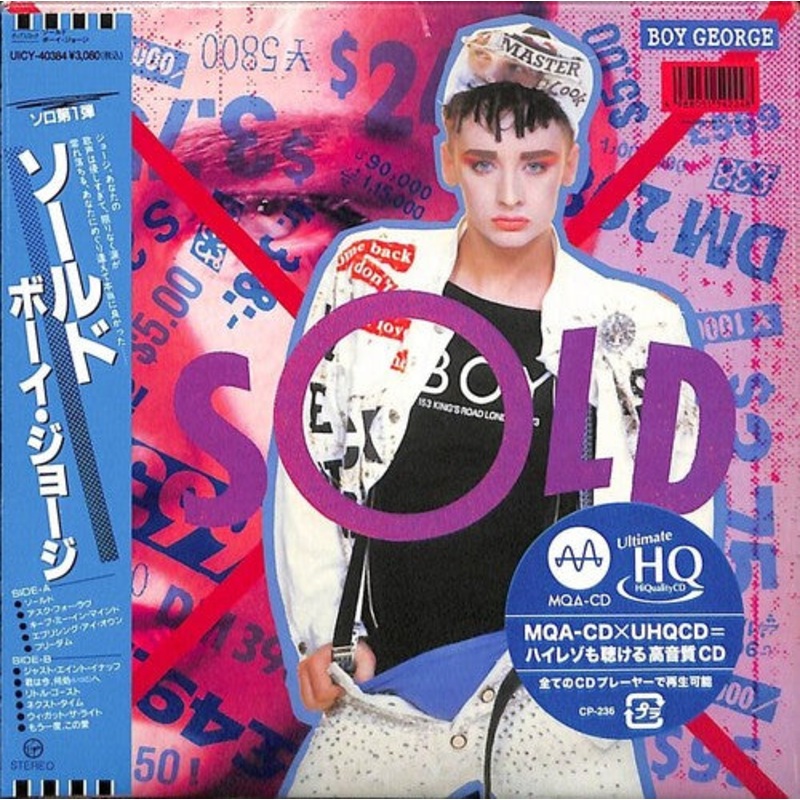 Boy George - Sold - UHQCD-MQA-CD / Paper Sleeve