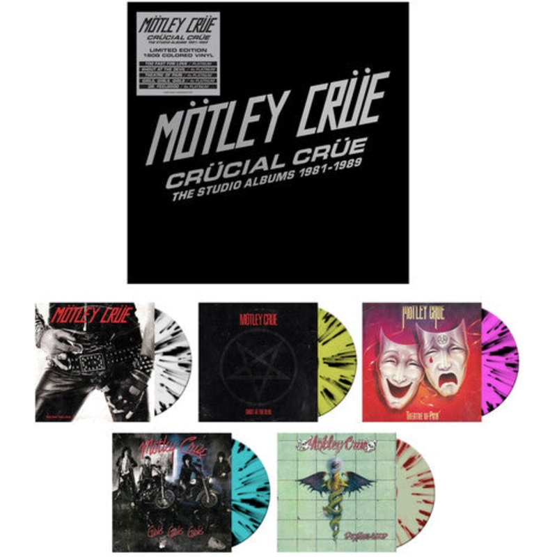 Motley Crue - Crucial Crue: The Studio Albums 1981-1989