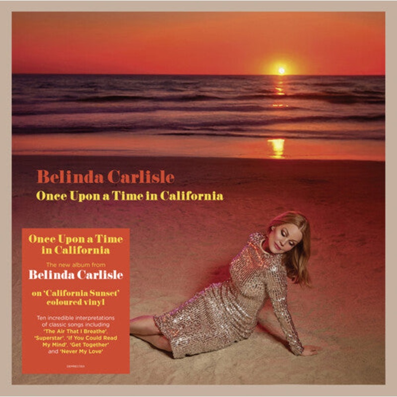 Belinda Carlisle - Once Upon A Time In California - 140-Gram Sunset Colored Vinyl
