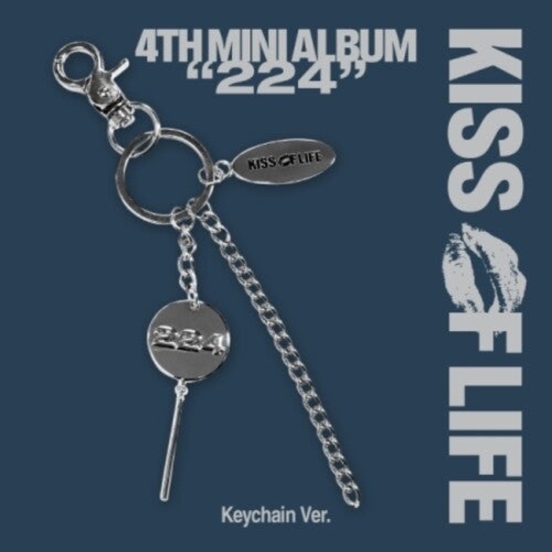 Kiss of Life - 224 - Keychain Version - incl. QR Card, Selfie Photocard, Concept Photocard + Credit Paper
