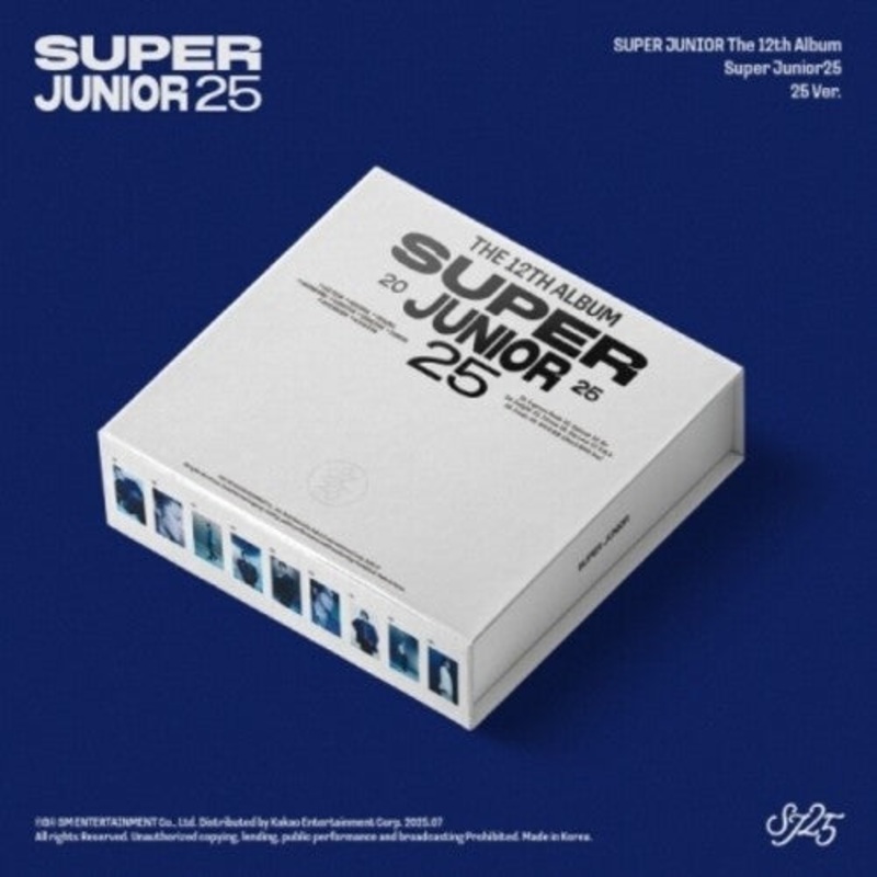 Super Junior - Super Junior25 - 25 Version - incl. 72pg Photobook, Invitation Card, Mini-Poster Book, Sticker Set, Balloon, 2 Photocards w/Envelope