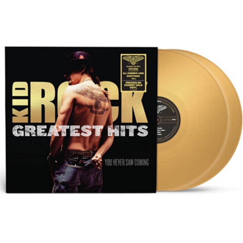 Kid Rock - Greatest Hits You Never Saw Coming - Gold Colored Vinyl