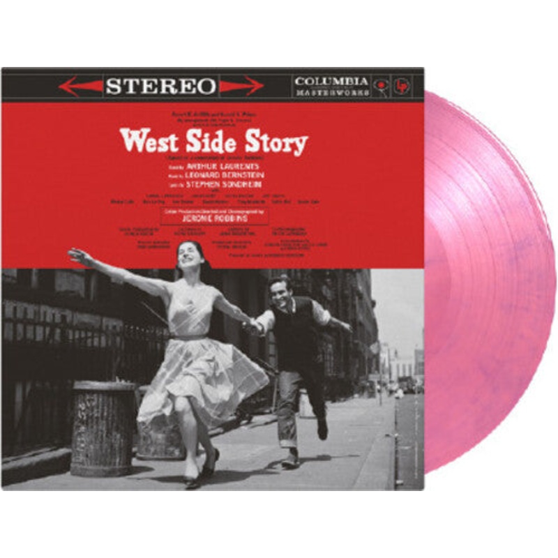 Leonard Bernstein - West Side Story (Original Cast Recording) [Limited 180-Gram Pink & Purple Marbled Colored Vinyl]