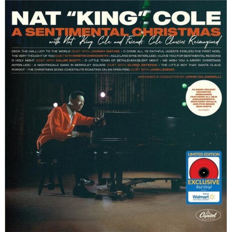 Nat Cole King - A Sentimental Christmas with Nat King Cole and Friends: Cole Classics  Reimagined (Walmart Exclusive)