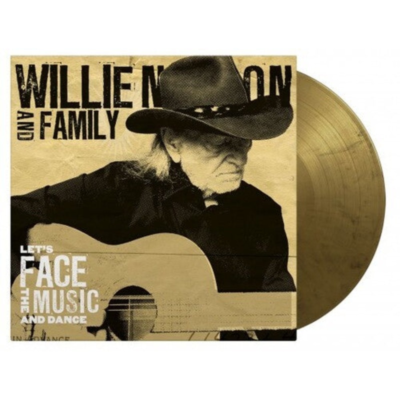 Willie Nelson & Family - Let's Face The Music & Dance [Limited 180-Gram Black & Gold Marble Colored Vinyl]
