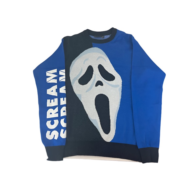 Ghostface Scream Sweater