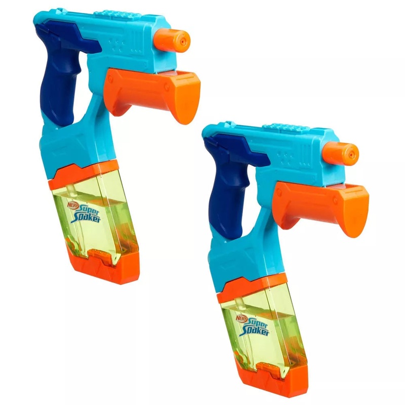 NERF Super Soaker Double Dunk Fill Water Blaster 2-Pack