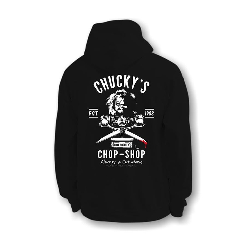 Riot Society Chucky Chop Shop Hoodie